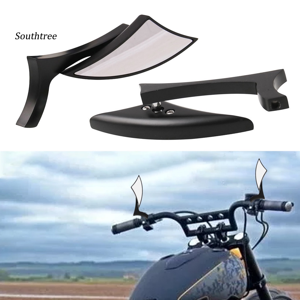 Gương Chiếu Hậu Tam Giác Phản Quang Có Thể Điều Chỉnh Trái Phải Cho Dyna Du Lịch Cruiser