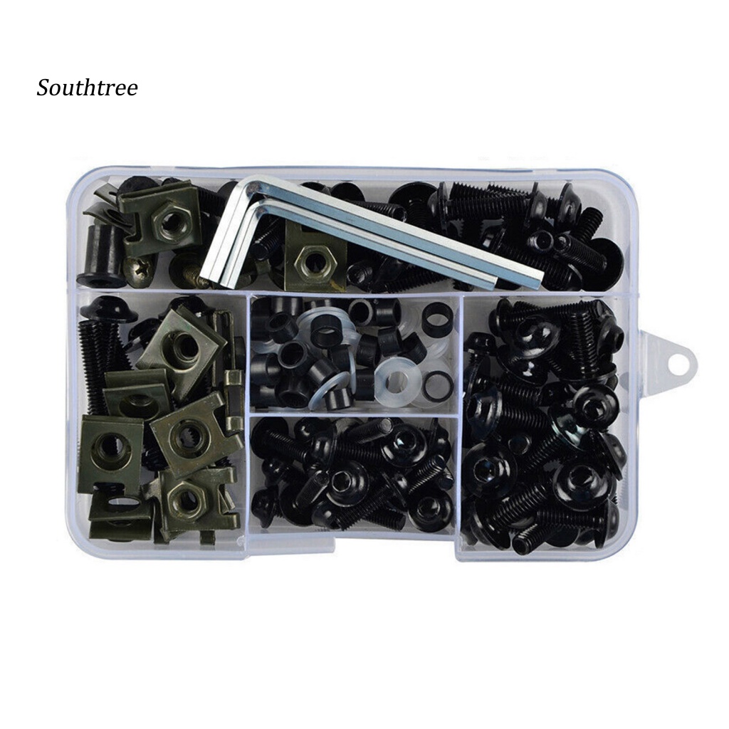 Bộ 177 Ốc Vít Kim Loại Thông Dụng Cho Xe Mô Tô / Công Nghiệp / Nhà Ở