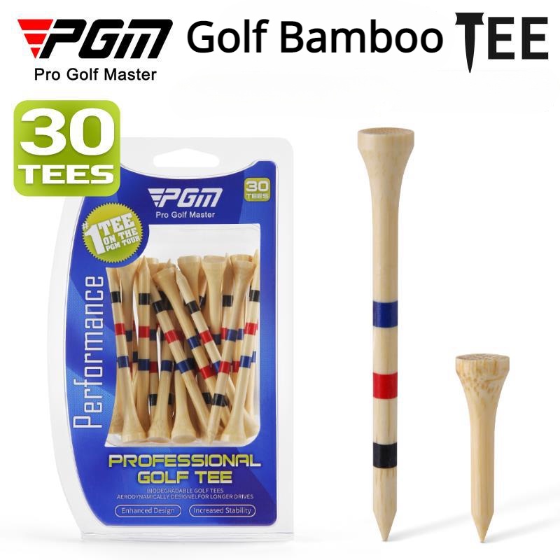 PGM 30pcs Golf tre TEE điều chỉnh chiều cao bóng móng tay dài và ngắn cầu thang golf nguồn cung cấp sâu đánh dấu tee