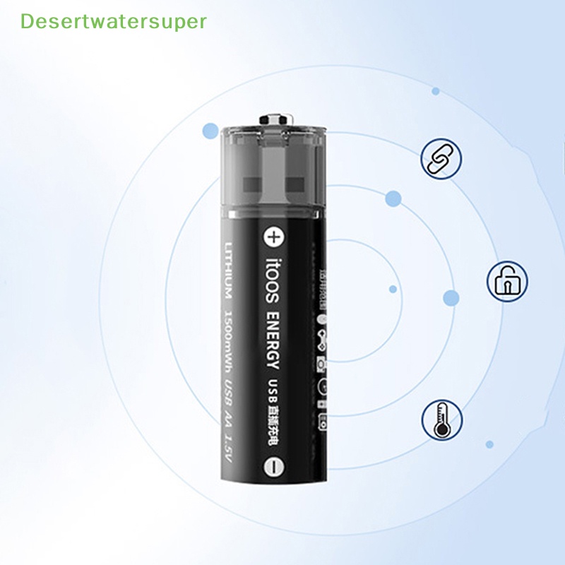 Pin Sạc USB Lithium AA 1.5V AA 1500mAh (Mới)