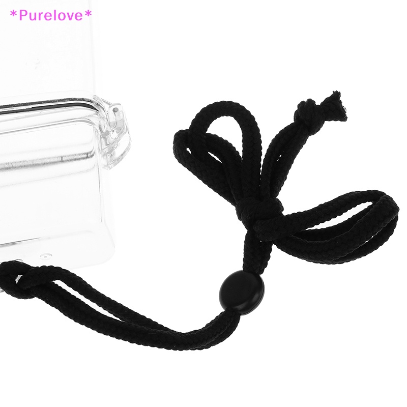 Hộp Đựng Tiền / Thẻ / Chìa Khóa Phân Loại Bằng Nhựa Trong Suốt Chống Thấm Nước Mới