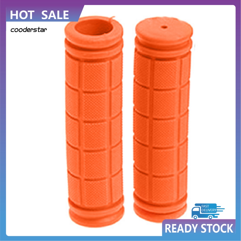 1 Cặp Vỏ Bọc Tay Lái Xe Đạp Bằng Silicone Chống Trượt