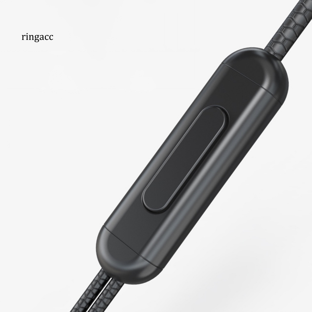 Tai Nghe Nhét Tai RGA L201 Jack 35mm Bass Trầm Có Micro Cho Điện Thoại