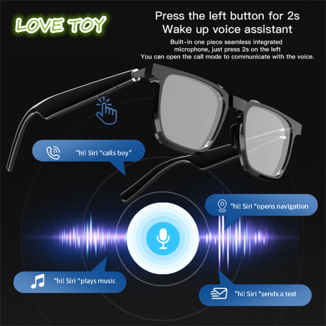 Kính Thông Minh Nkodok G09 Bluetooth Không Dây Chống Nước IP65 Và Phụ Kiện