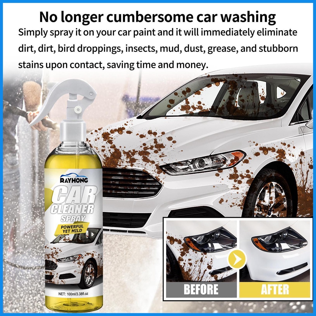 Bình Xịt Nano 100ml Làm Sạch Ghế Ngồi Xe Hơi Bằng Da