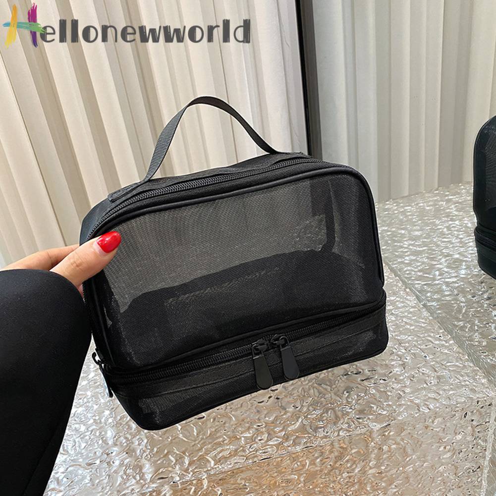 Túi Lưới Nylon Đựng Mỹ Phẩm Tiết Kiệm Không Gian Tiện Dụng Cho Gia Đình / Văn Phòng