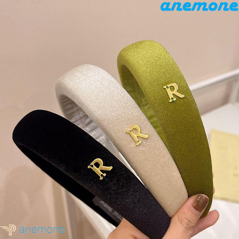 ANEMONE Băng Đô Nhung Co Giãn Thời Trang Thanh Lịch Dành Cho Nữ