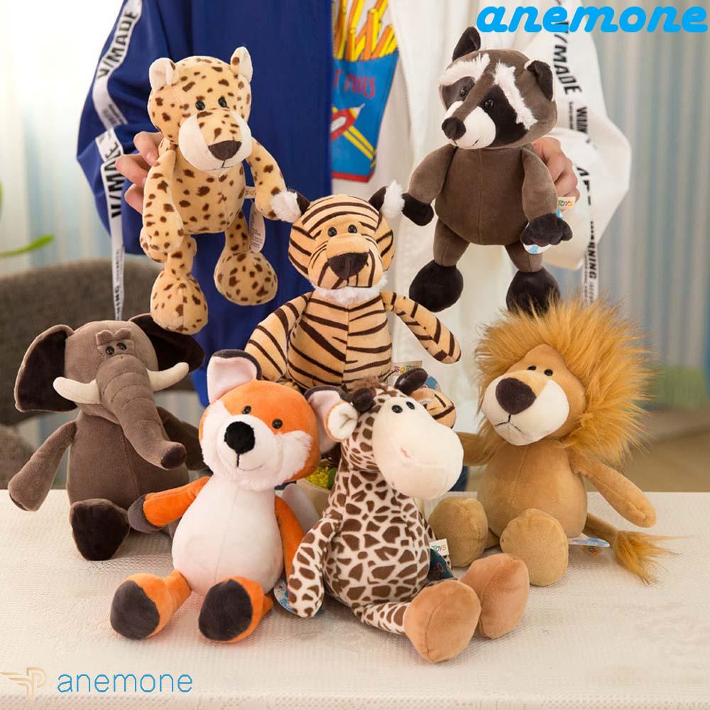 ANEMONE Đồ chơi nhồi bông Mềm Mại Hình Động Vật Dễ Thương