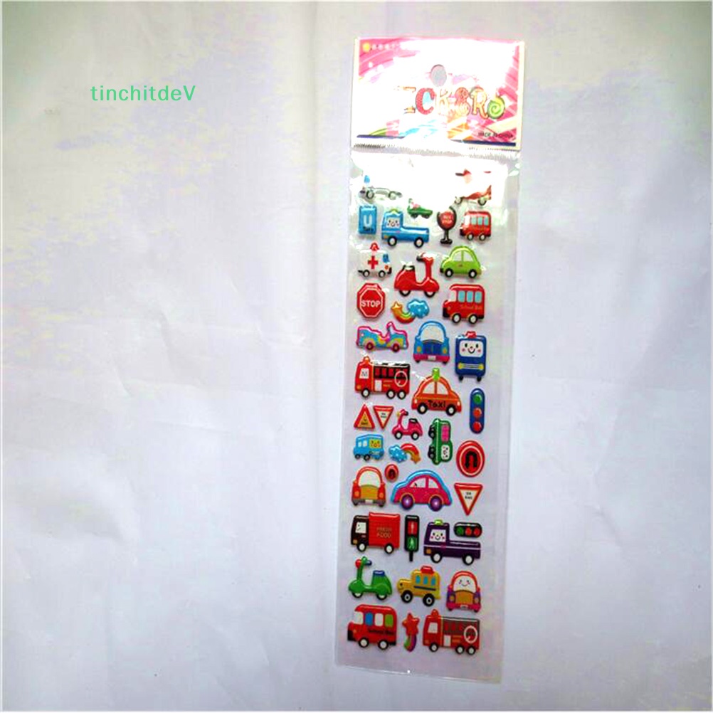 Nhãn Dán Trang Trí Sổ Tay / Nhật Ký Hình Bong Bóng Hoạt Hình Dành Cho Trẻ Em
