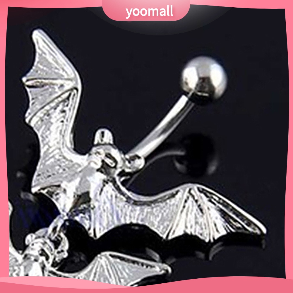 [YM] Khuyên Rốn Dạng Thanh Tạ Hình Dơi Bay Phong Cách Punk