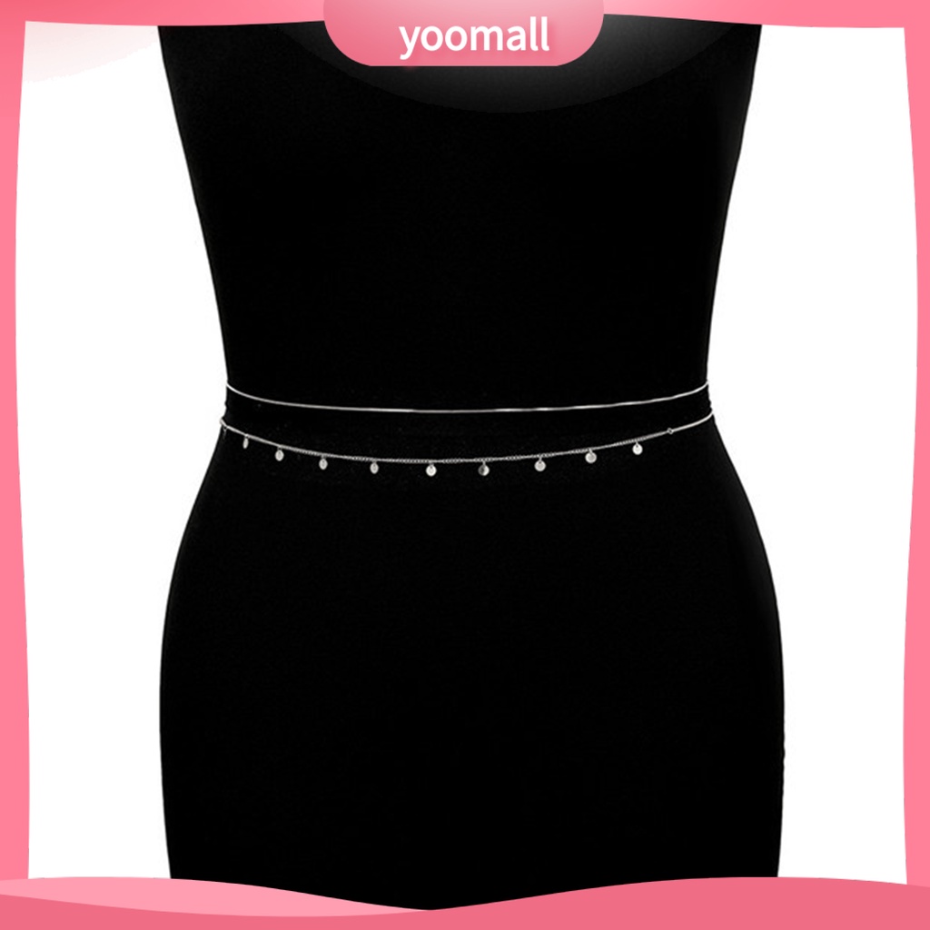 Dây Xích Đeo Hông Hai Lớp Toàn Diện Dùng Mặc Hàng Ngày