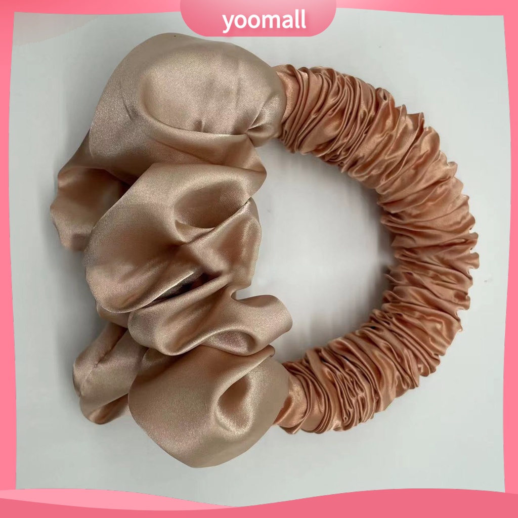 Máy Uốn Tóc Không Để Lại Dấu Vết Bằng Satin Mềm Mại Co Giãn Không Dùng Nhiệt Dùng Khi Ngủ