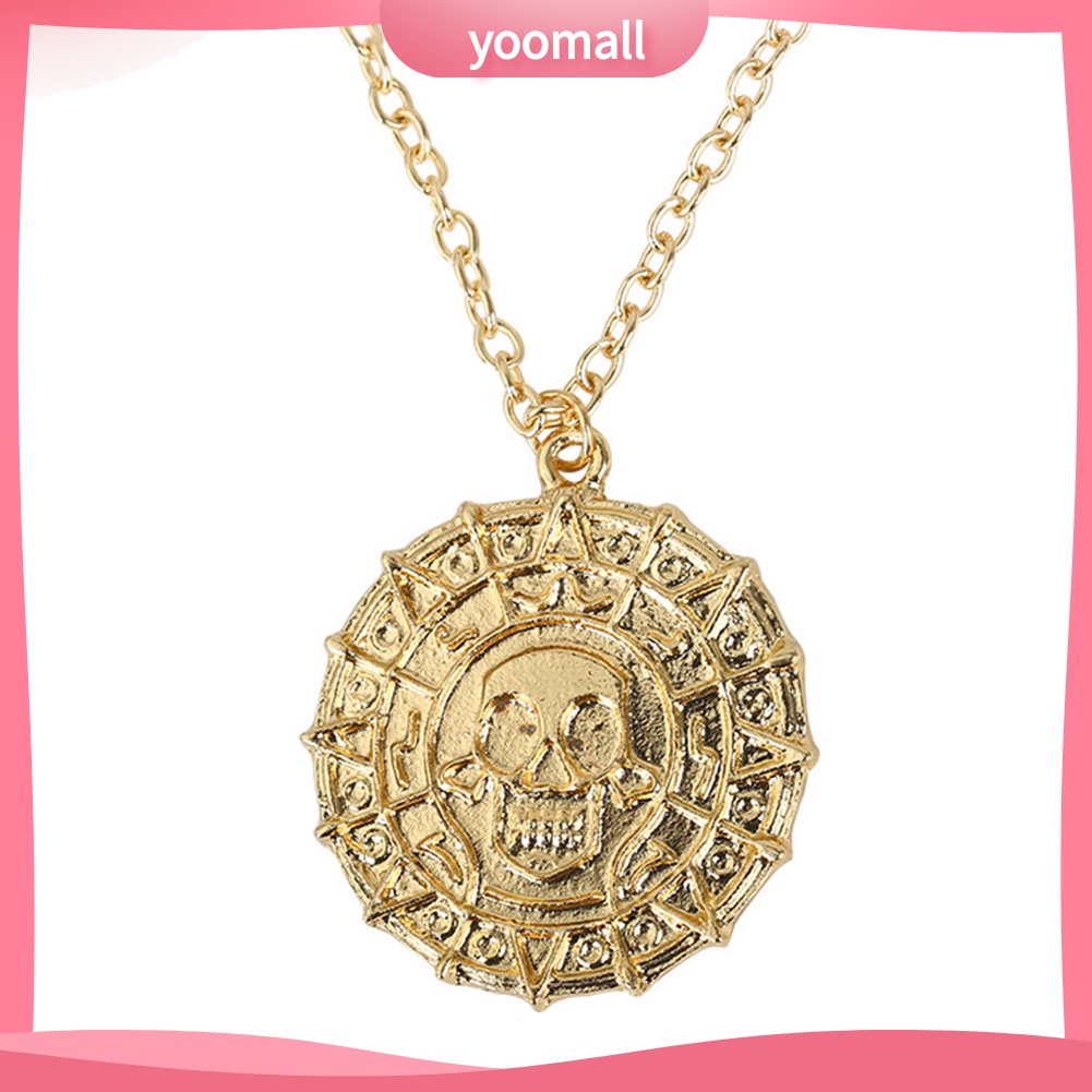 Vòng cổ Mặt Đầu Lâu Cướp Biển Caribbean Sáng Tạo