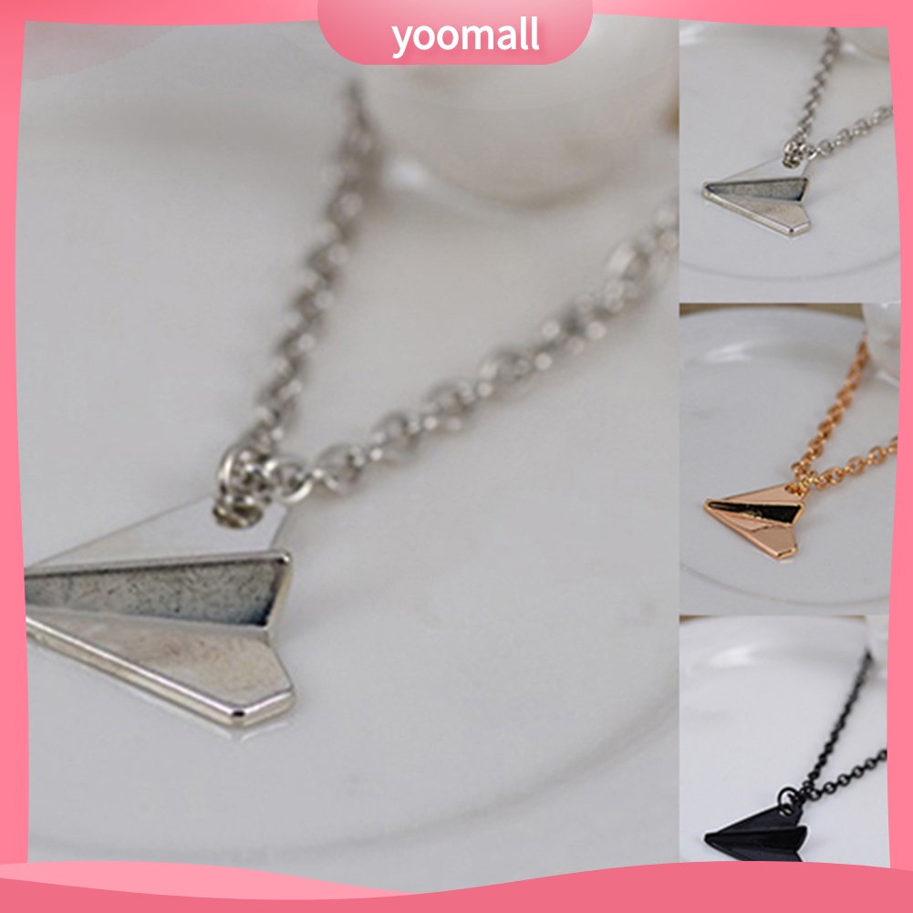 Vòng cổ Nam Mặt Hình Máy Bay Giấy Thời Trang