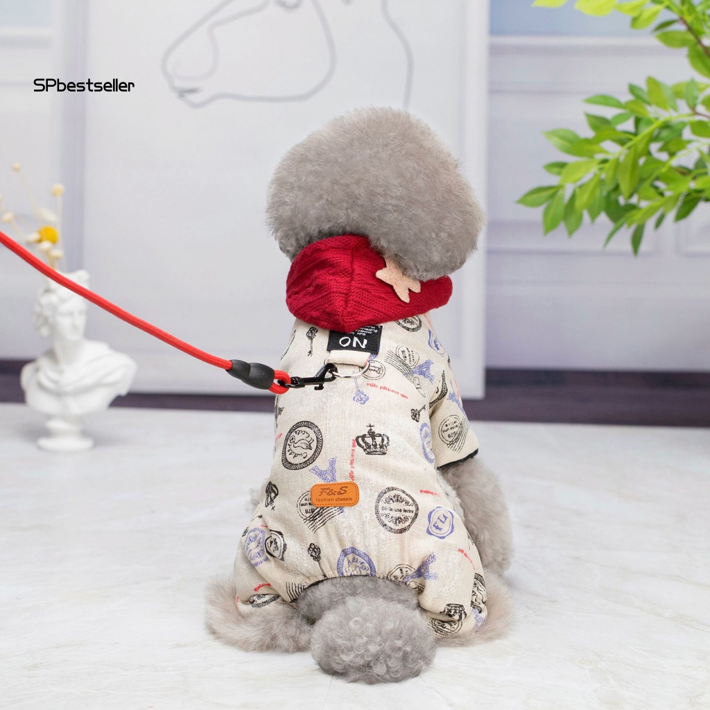 Áo Khoác Hóa Trang Chống Gió Thoải Mái Cho Thú Cưng