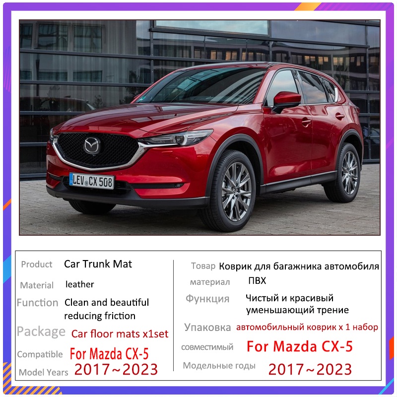 Thảm Lót Bảo Vệ Cốp Xe Hơi Chống Thấm Nước Cho Mazda CX-5 CX5 KF 2017~2023