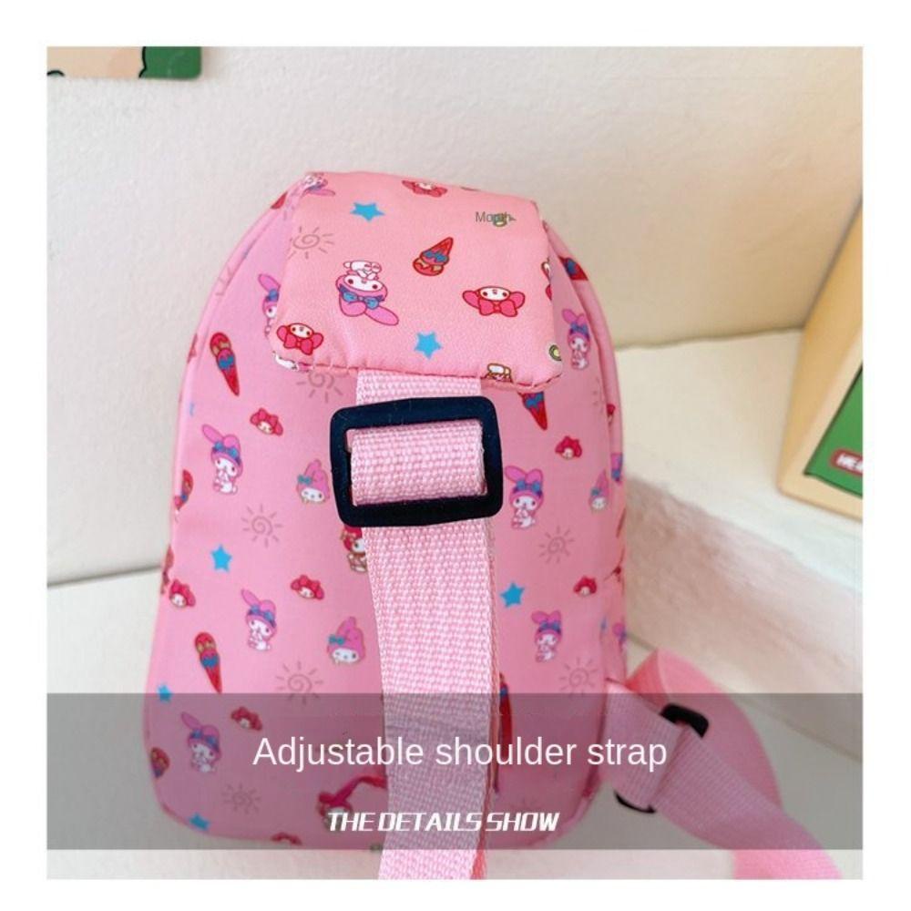 ANEMONE Túi Đeo Chéo Ngực Đựng Tiền Xu Mini Kuromi Hoạt Hình Cinnamoroll Kuromi Thời Trang Thích Hợp Làm Quà Tặng Cho Trẻ Em