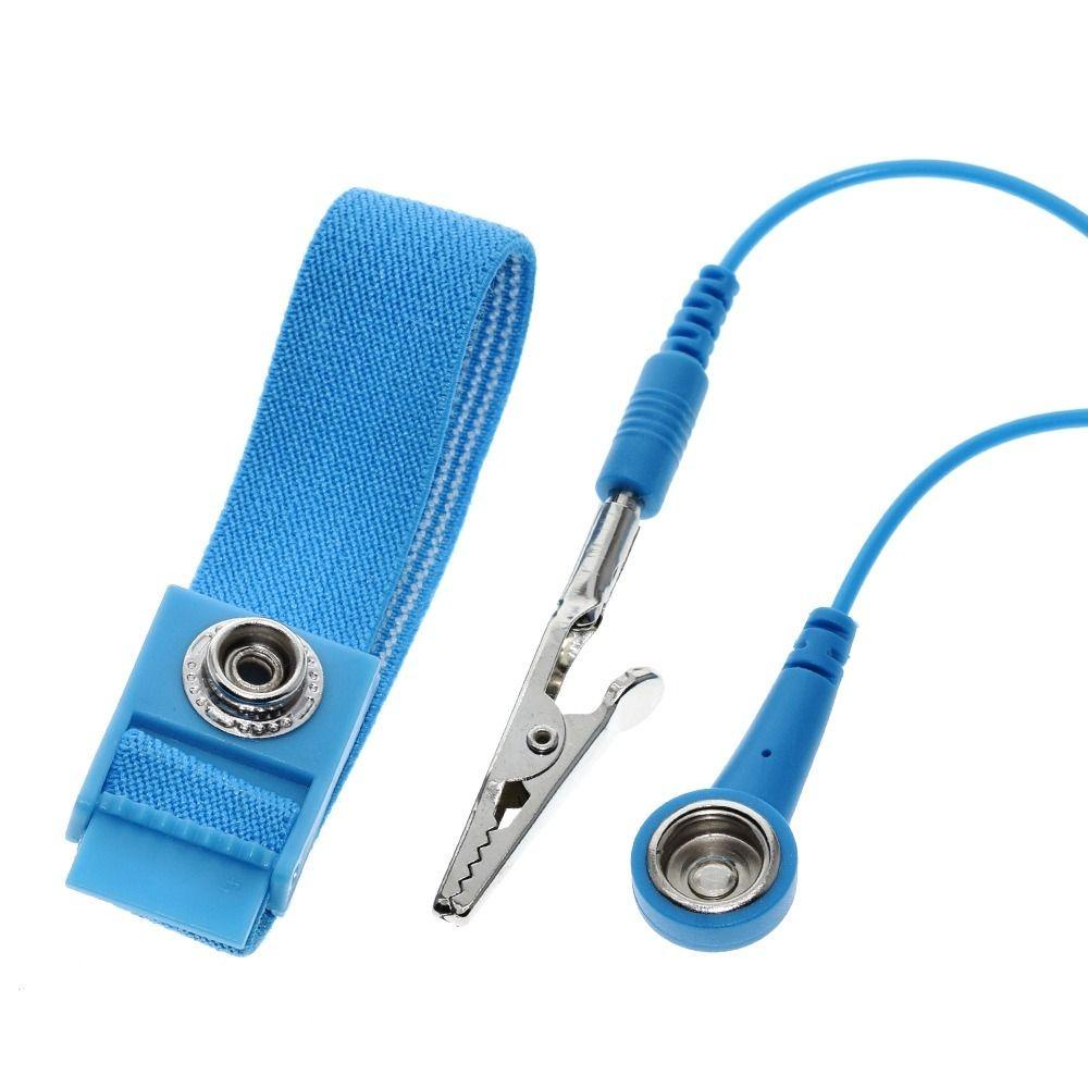 CHOOKEY Set 10 Vòng Đeo Tay Chống Tĩnh Điện An Toàn Kích Thước Thường Xuyên Có Thể Điều Chỉnh Cho Thảm ESD