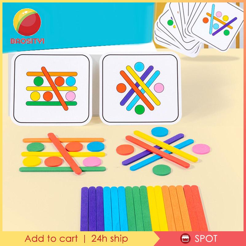 Đồ Chơi Giáo Dục Montessori Cho Bé 3 4 5 Tuổi Kèm 18 Thẻ