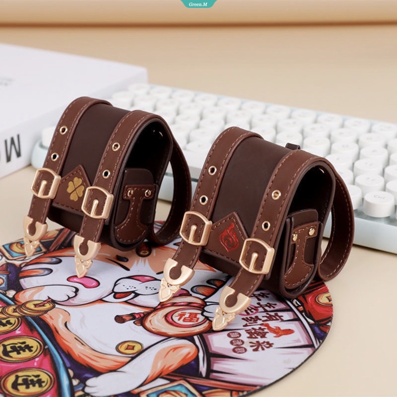 Vỏ Bảo Vệ Hộp Sạc Tai Nghe Airpods Pro 1 2 3 Hình Balo Klee 'S Va Chạm Klee