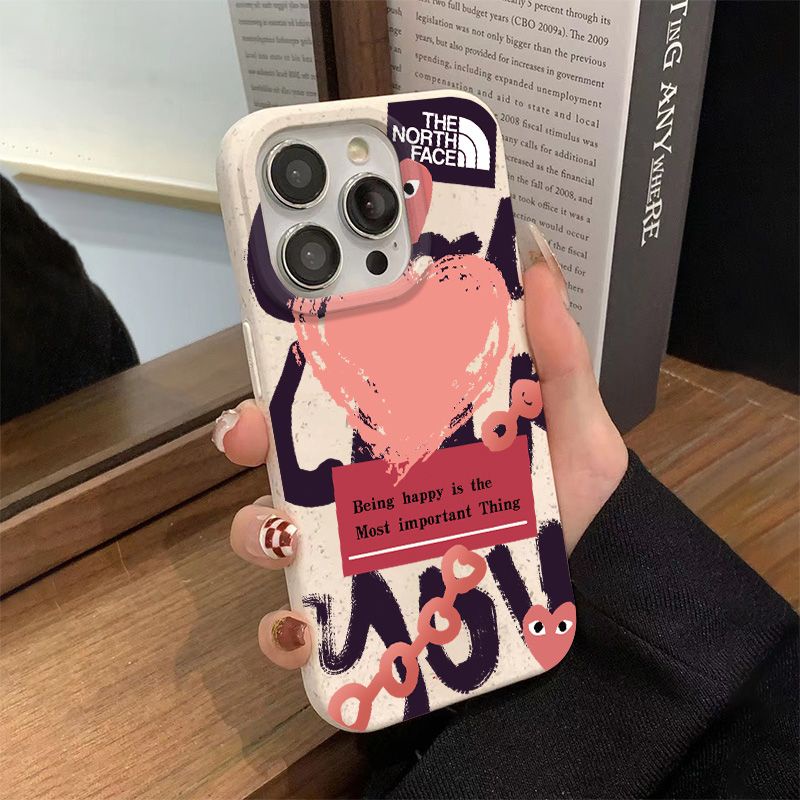 Ốp Điện Thoại Dẻo Họa Tiết Trái Tim Đơn Giản Thời Trang Chống Sốc Cho iPhone12 7 maxplus 1314pro 811