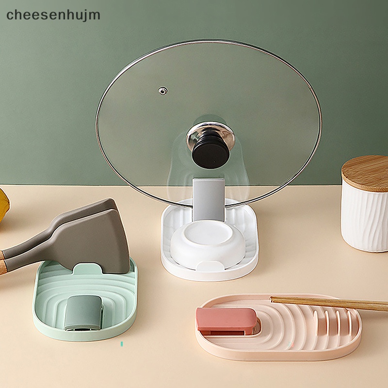 Giá Đỡ Muỗng Nấu Ăn Bằng Nhựa Cách Nhiệt Tiện Dụng Cho Nhà Bếp