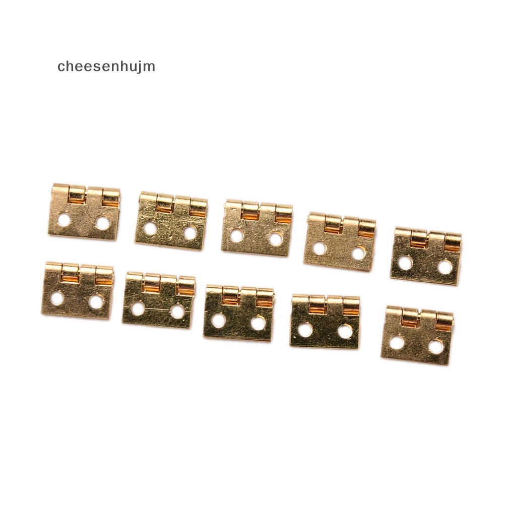 Set 10 Bản Lề Kim Loại Mini Tỉ Lệ 1 / 12 Trang Trí Nhà Búp Bê