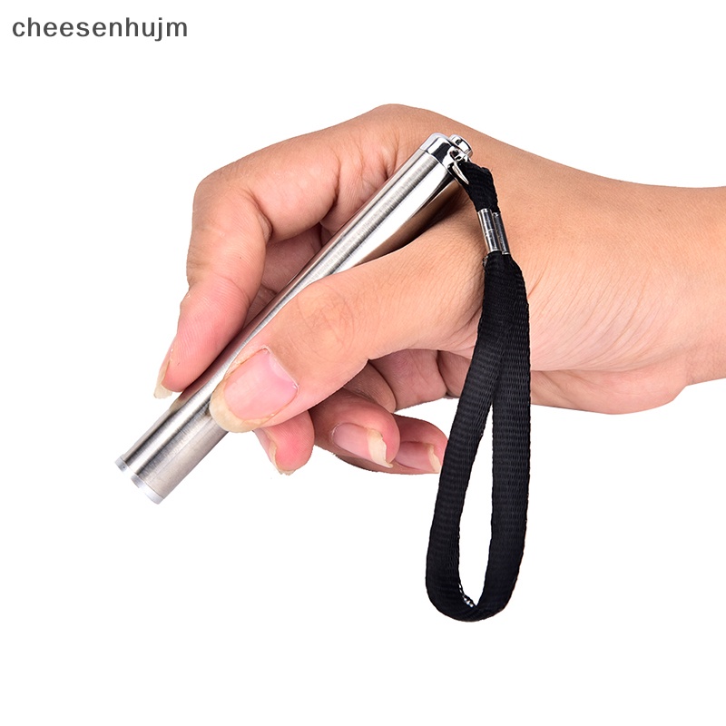 Bút Đèn Pin led Cs mini Bằng Kim Loại Thiết Kế Hình Cây Bút