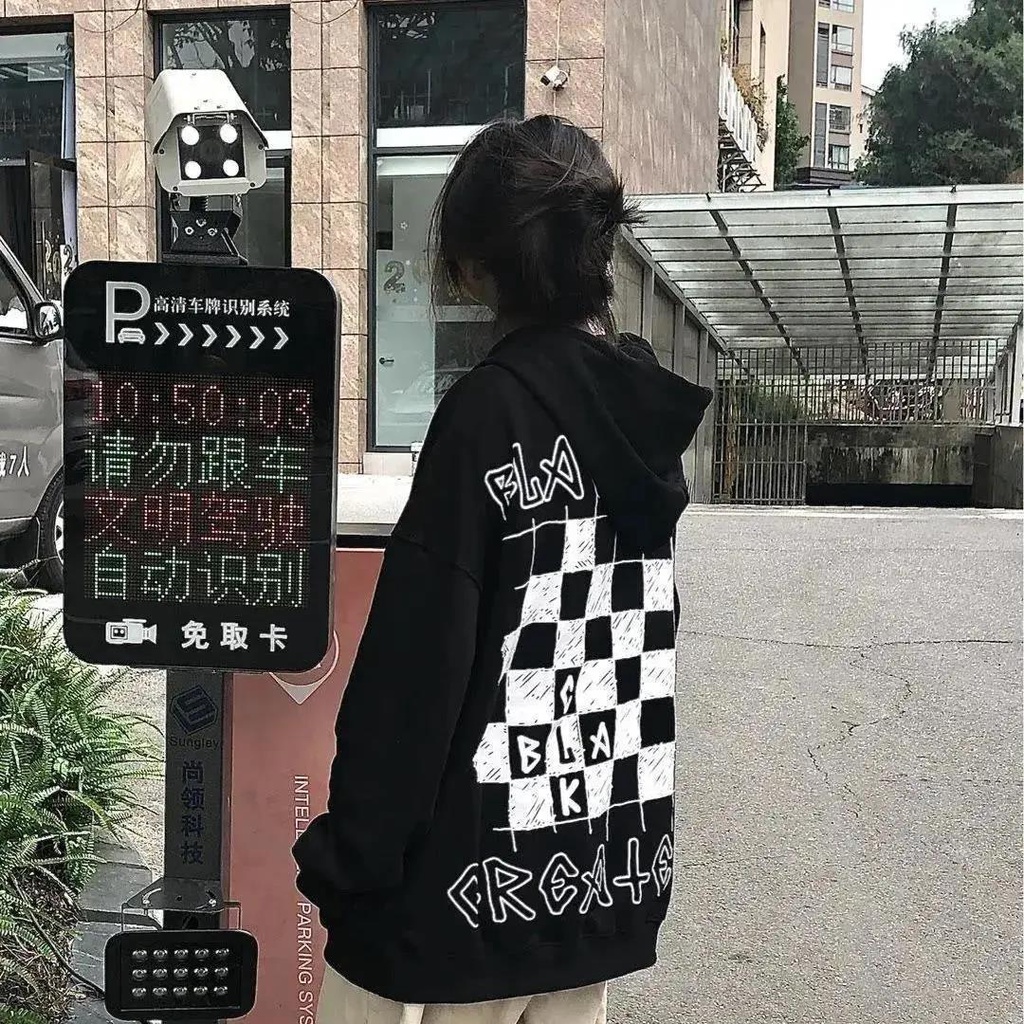 Áo Khoác Có Mũ Trùm Dáng Rộng Thiết Kế Mới Thời Trang Mùa Xuân Thu Theo Phong Cách