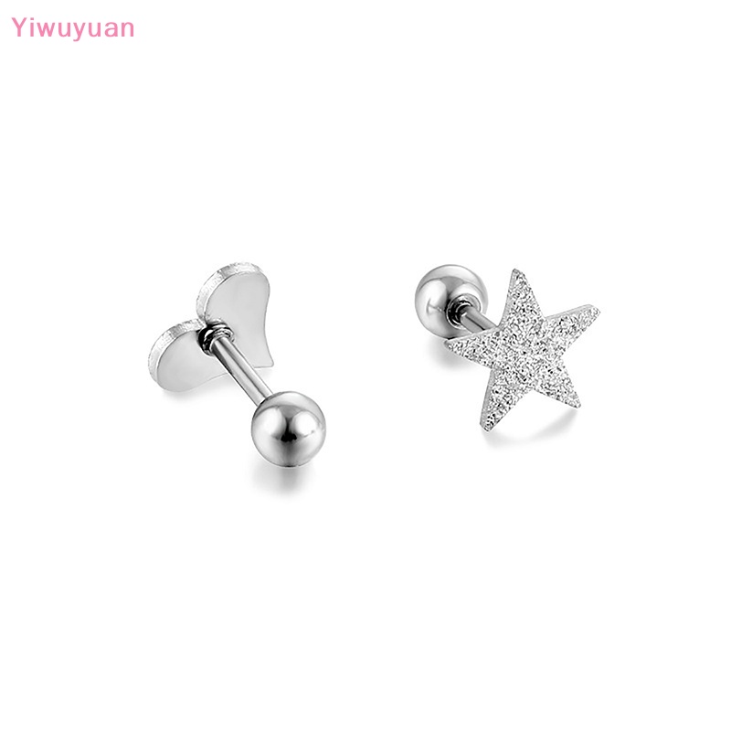 1 Khuyên Tai Xoắn Ốc Đơn Giản Thời Trang Mới