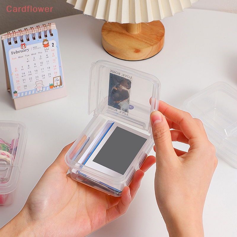 Hộp Trong Suốt Đựng Thẻ / Trang Sức / Văn Phòng Phẩm Tiện Lợi Mới