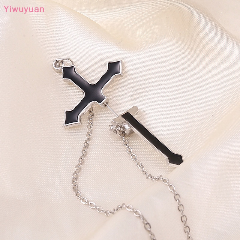 Khuyên Tai Nữ Hình Thánh Giá Đính Đá Thời Trang Mới