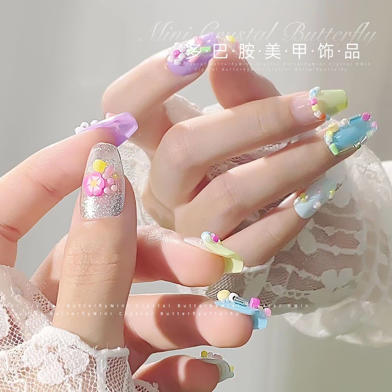 Phụ Kiện Trang Trí Móng Tay Hình Kẹo 3D Thời Trang