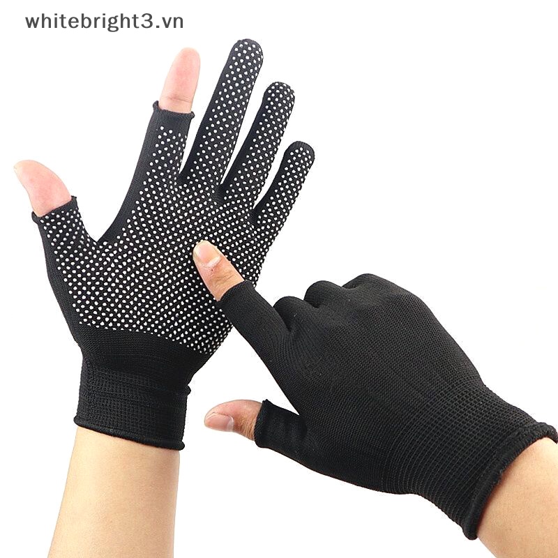 Găng Tay Thể Thao Nửa Ngón Bằng Nylon Chống Trượt Có Thể Chạm Màn Hình Cảm Ứng Thoáng Khí Dành Cho Nam Nữ