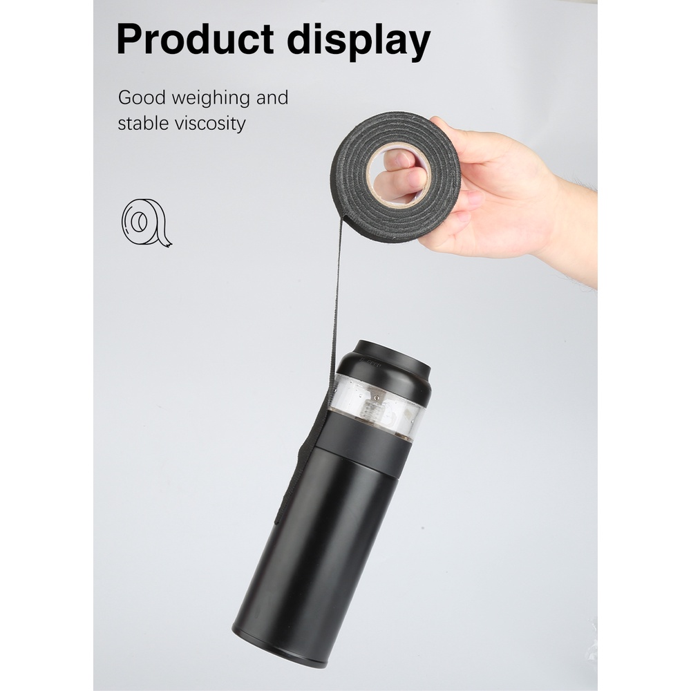 Băng Keo Chịu Nhiệt Chống Cháy 15m/25M Cho Ô Tô Băng Vải Flannel Băng Vải Lông Cừu Dây Nịt Dây Băng Polyester AUBESSSTORE