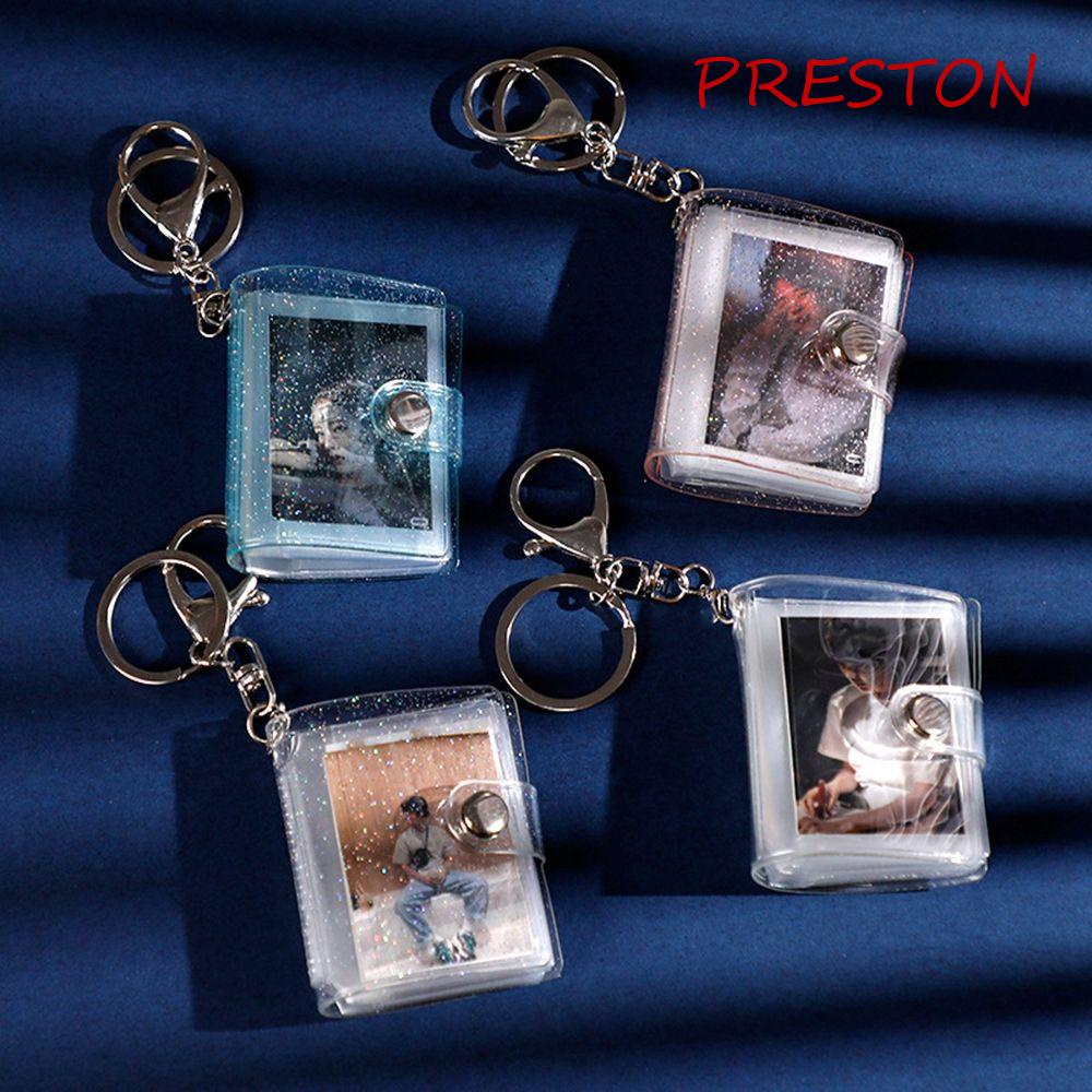 Album Ảnh Trong Suốt 1 Inch Đính Kim Sa Lấp Lánh