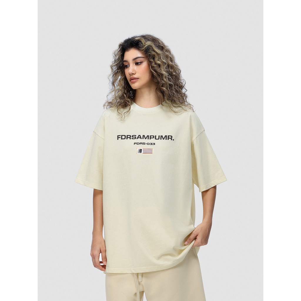 Áo Thun Tay Ngắn Dáng Rộng In Họa Tiết Xốp Phong Cách Đường Phố Mỹ Thời Trang Mùa Hè Cho Nam Và Nữ