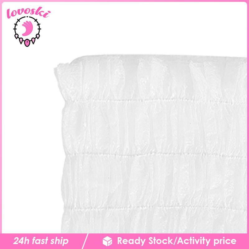 Bộ 100 Băng Đô Cài Tóc Thoải Mái Dùng Cho Bệnh Viện / Rửa Mặt