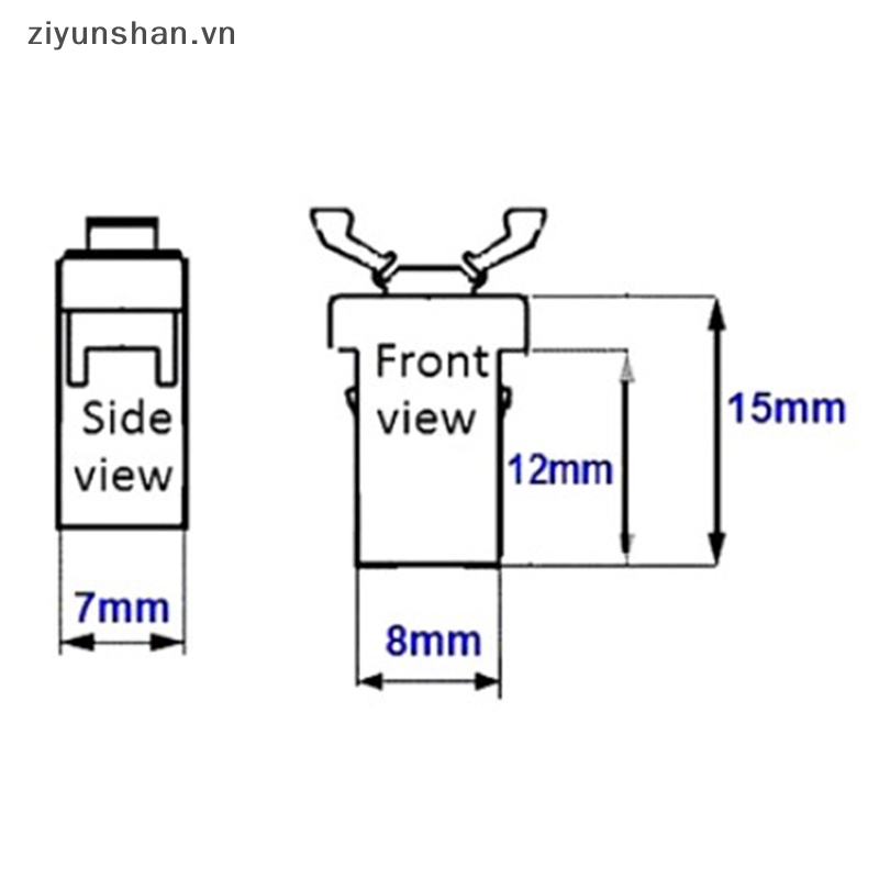 Bộ 3 Chốt Khóa Thay Thế Tương Thích Với Nắp Thùng