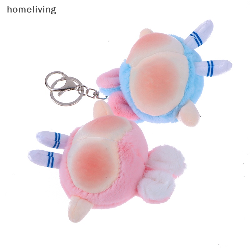 Móc Khóa Hình Mông Thỏ Nhồi Bông Đáng Yêu