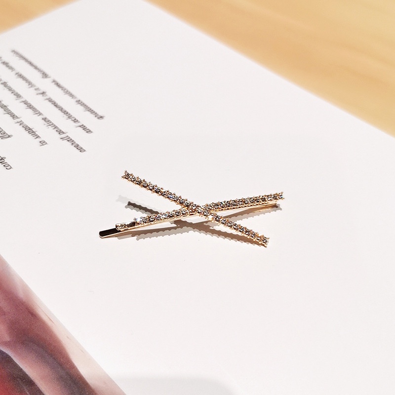 X Kẹp Tóc Hình Chữ X Ngọt Ngào Dành Cho Nữ