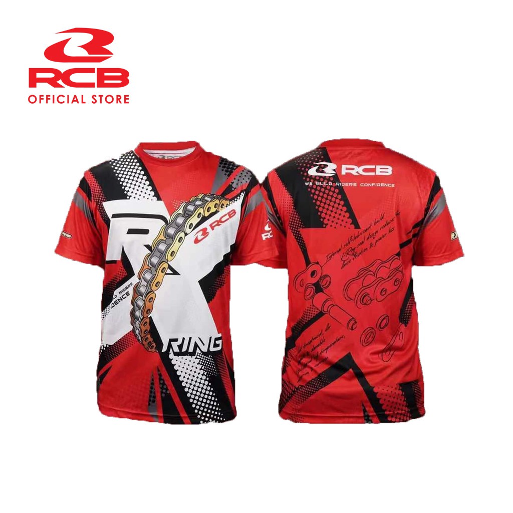Rcb rx-ring chain tshirt jersey sublimation unisex tay ngắn s-4xl