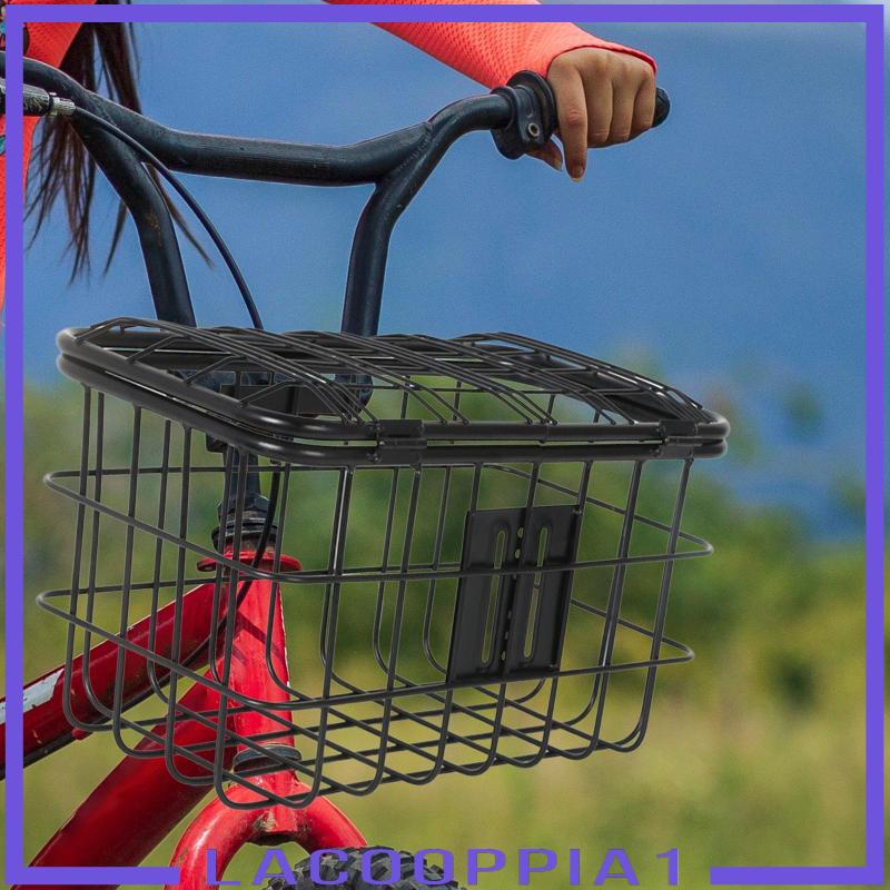 Giỏ Xe Đạp Có Nắp Lưới Chống Thấm Nước Siêu Bền Tiện Dụng Cho Nam Và Nữ