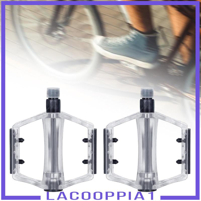 Set 2 Bàn Đạp Phẳng Siêu Bền Nhẹ Thông Dụng Cho Xe Đạp Địa Hình