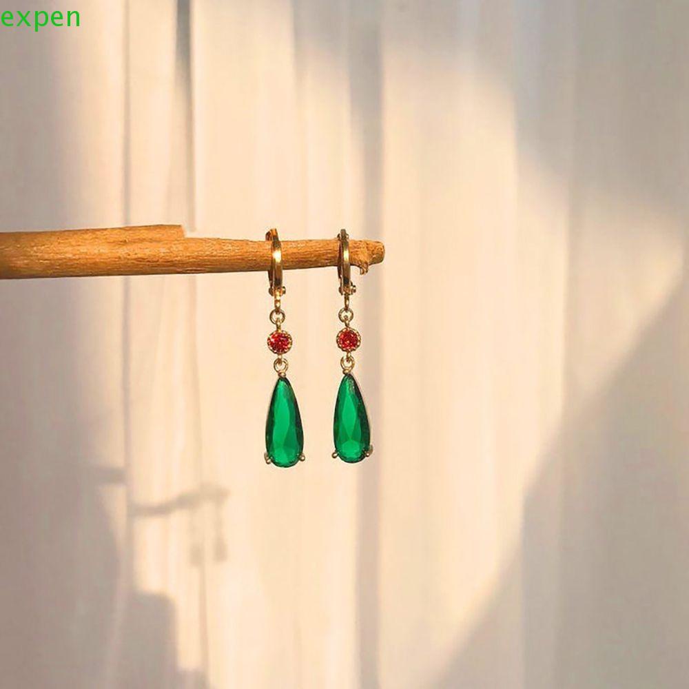 Bông Tai Dáng Dài Hình Lâu Đài Cá Tính Hóa Trang Cho Nữ