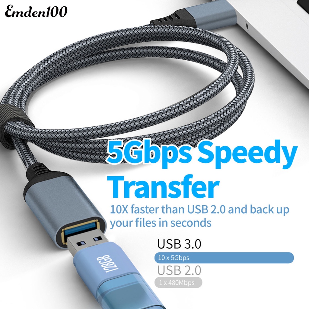 Dây Cáp Nối Dài USB 3.0 Tốc Độ Cao Dành Cho Laptop