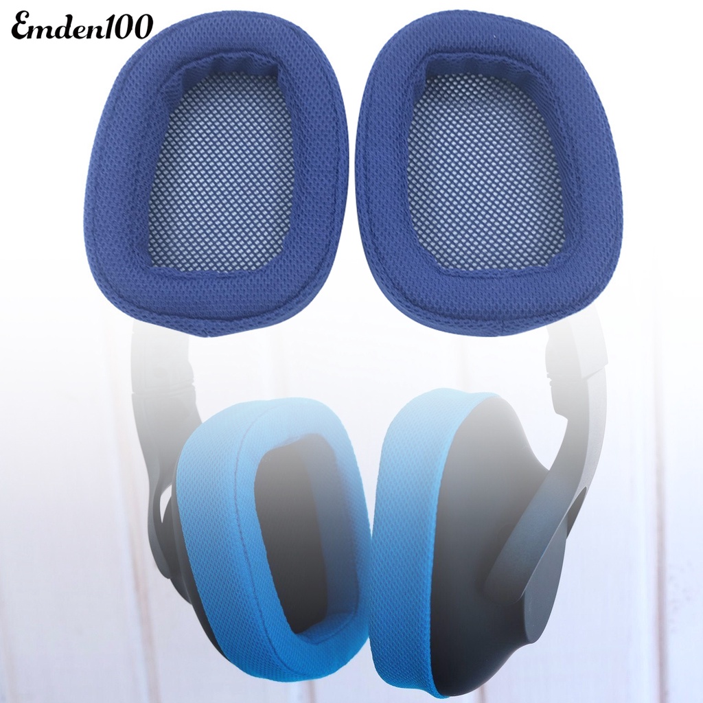 1 Cặp Đệm Tai Nghe Chống Bụi Thoáng Khí Thay Thế Cho Logitech G433 / G233 / G-pro / G533 / G231 / G331