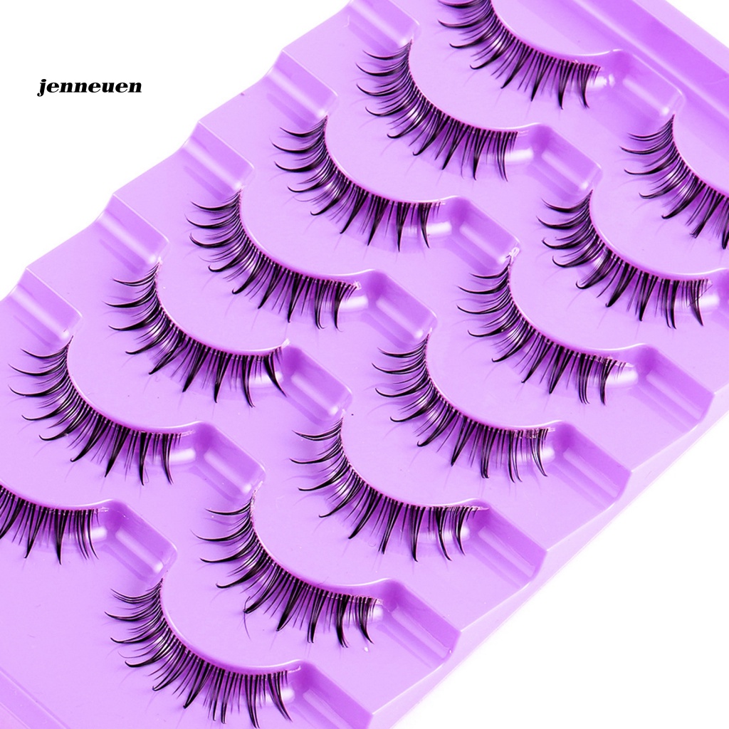 Bộ 7 Cặp Lông Mi Giả Cong Dày 3D Tự Nhiên Thoải Mái