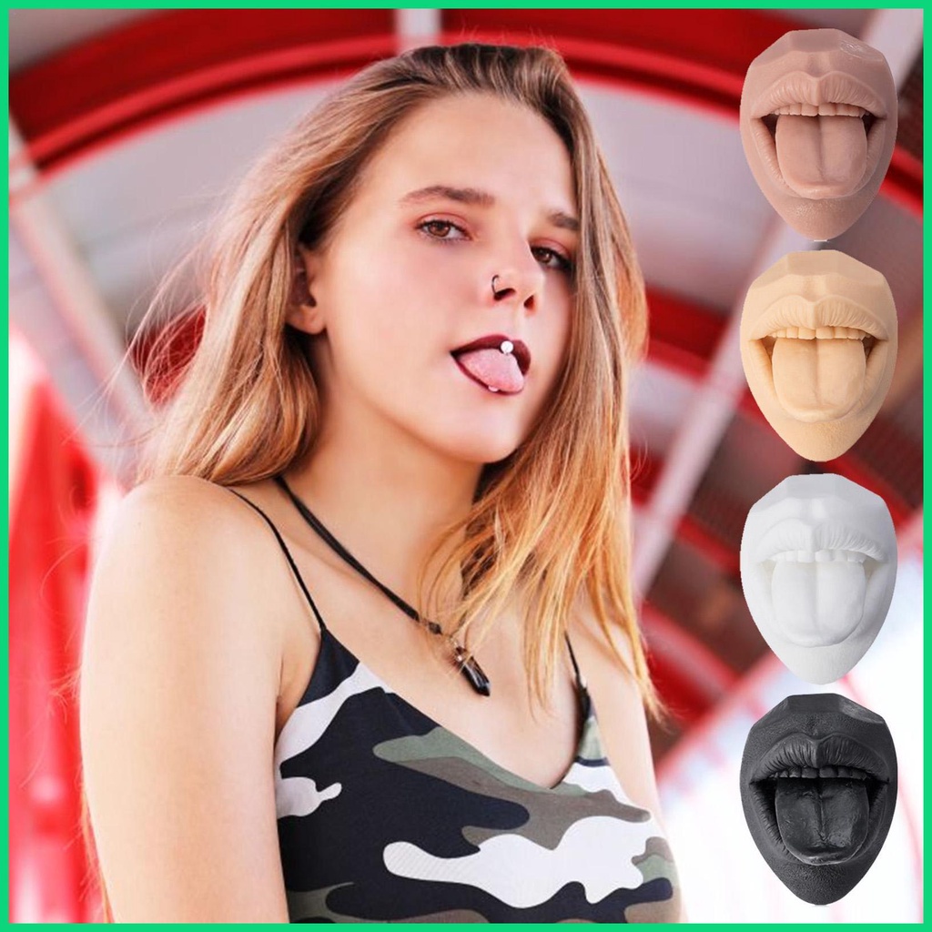 Mô Hình Miệng Người Giả Bằng Silicon Mềm Dùng Trưng Bày Cho Người Mới Bắt Đầu