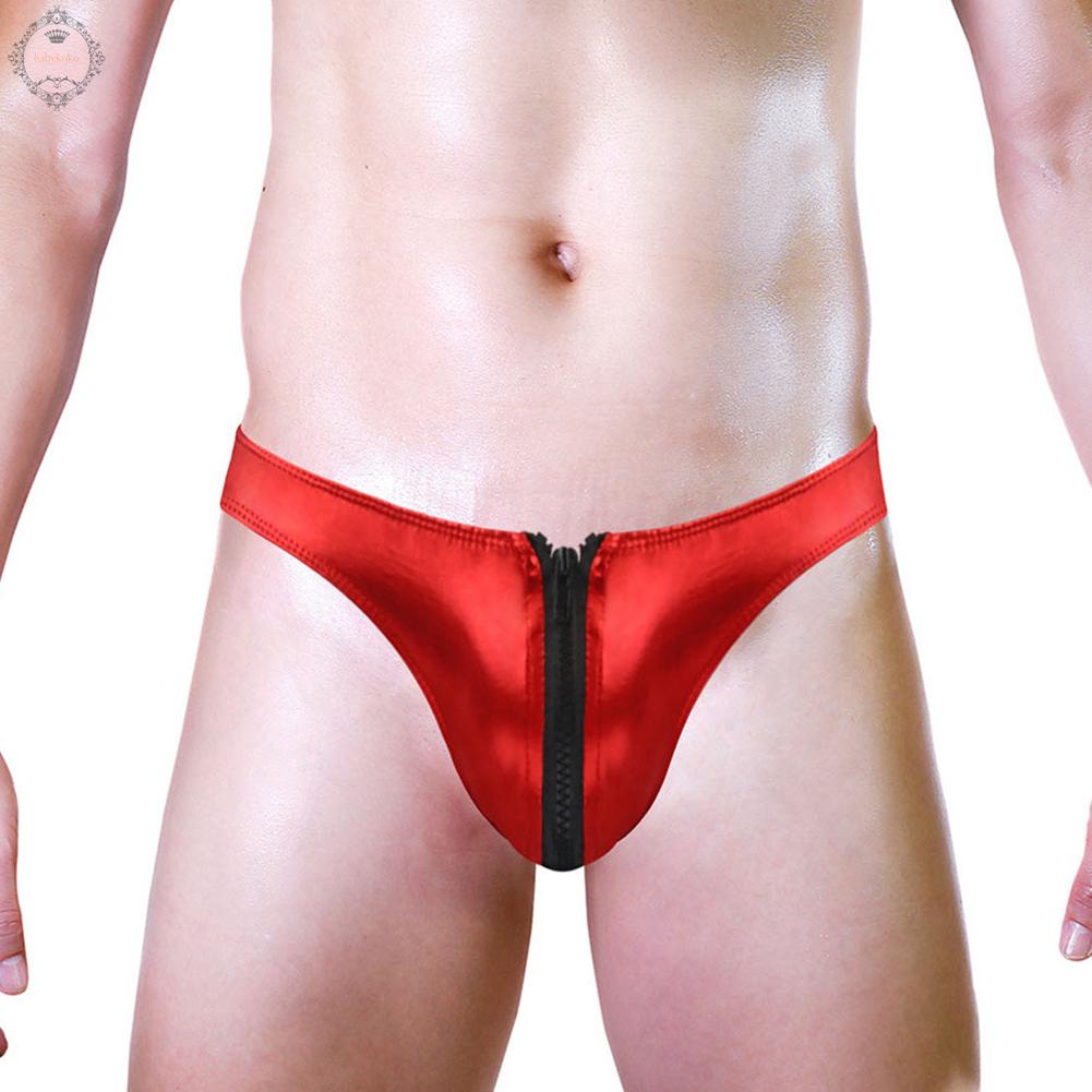 Men Underwear Underpants Breathable Comfortable Flex Leather Leightweight